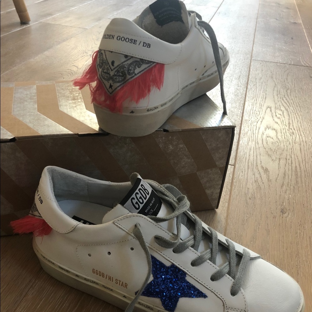Golden Goose Hi Star Bandana Low Top